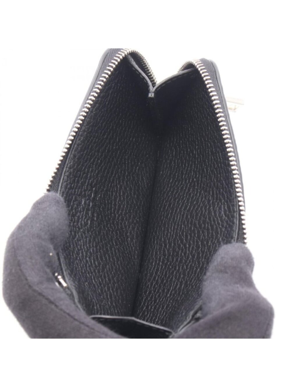 Gucci Coin Case Embossed Logo Card Black Leather - Picture 3 of 7
